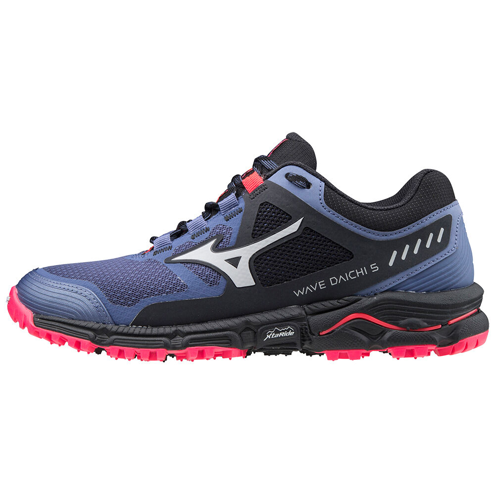 Womens Mizuno Wave Daichi 5 Trail Running Shoes Blue/ Black Philippines (BIVTHQ875)